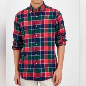Club Room Colorful Plaid Men's Shirt